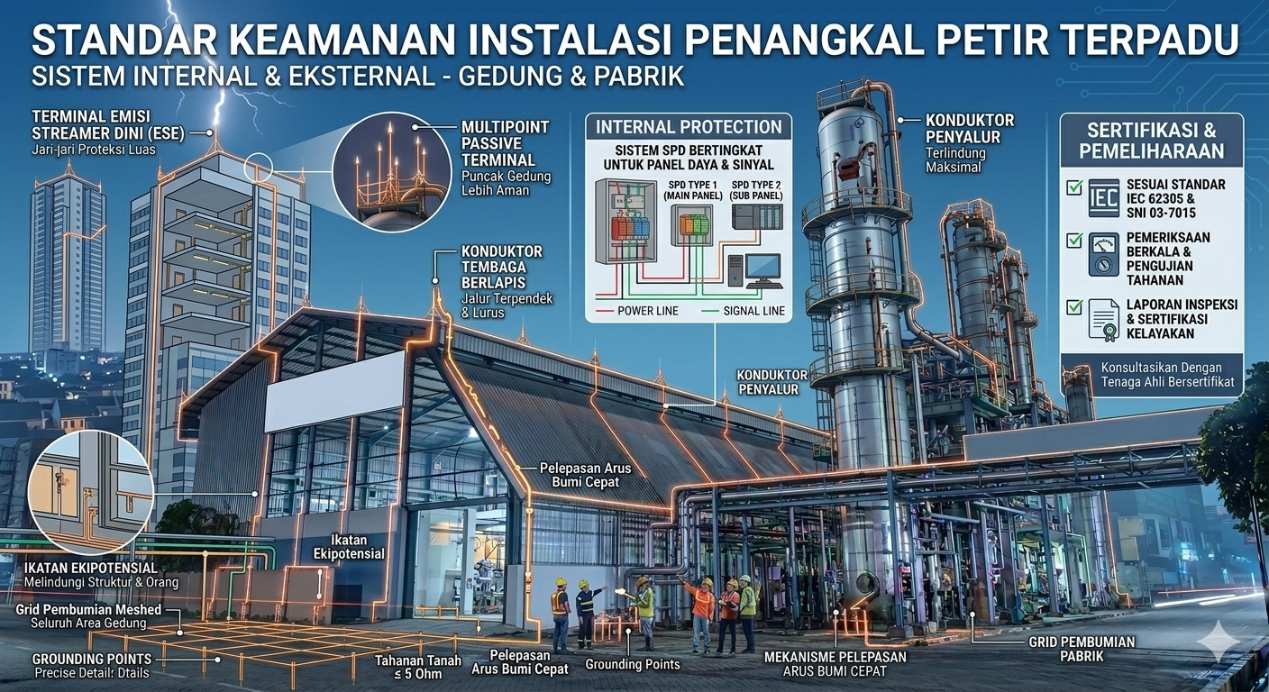 Standar-Keamanan- Instalasi-Penangkal-Petir-untuk-Gedung-dan-pabrik